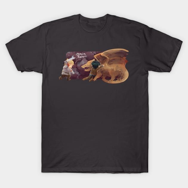 Merlin, Run T-Shirt by staypee